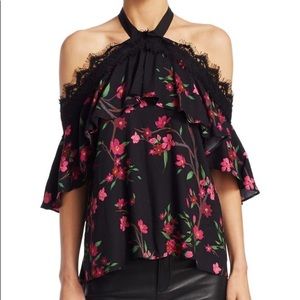 Alice + Olivia Tops - Alice&olivia Alyssa Floral Off the Shoulder Top Alice + Olivia Tops - Alice&olivia Alyssa Floral Off the Shoulder Top